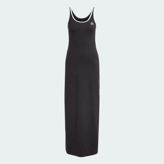 TANK DRESS NEGRO/BLANCO ADICOLOR 3 RAYAS