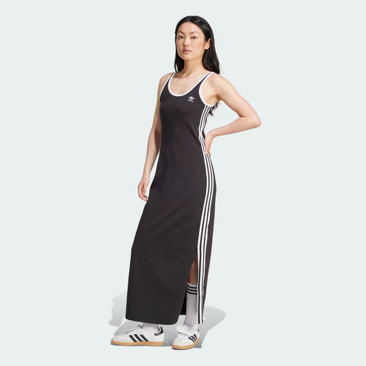 TANK DRESS NEGRO/BLANCO ADICOLOR 3 RAYAS