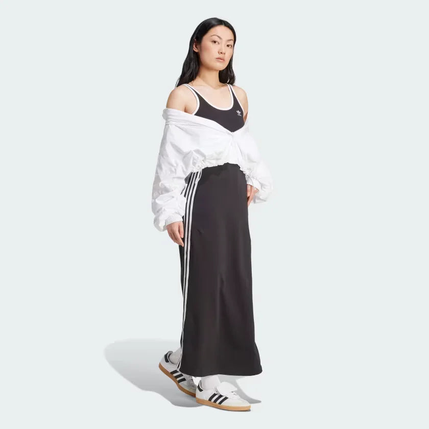 TANK DRESS NEGRO/BLANCO ADICOLOR 3 RAYAS
