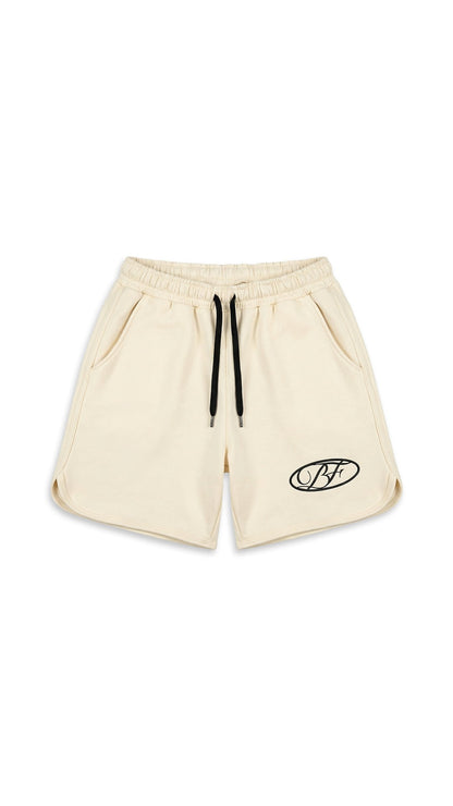 KHAKI COTTON SHORTS