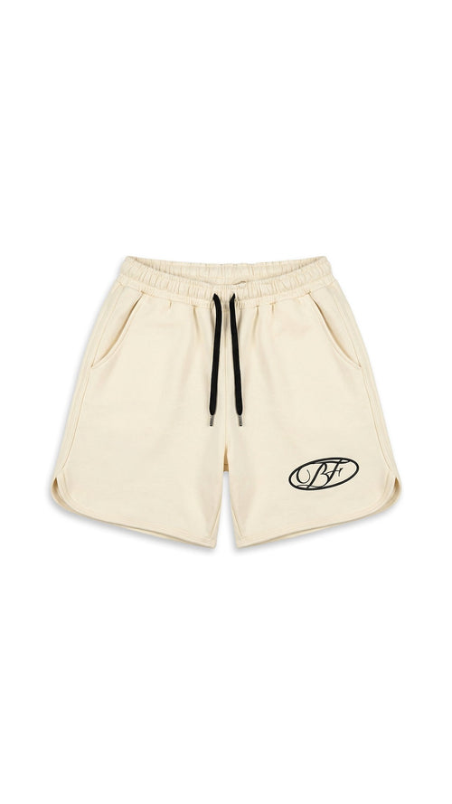 KHAKI COTTON SHORTS