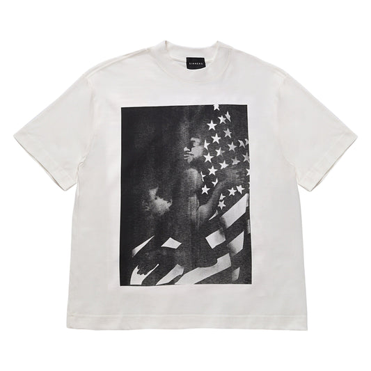 I <3 AMERICA CREME T-SHIRT