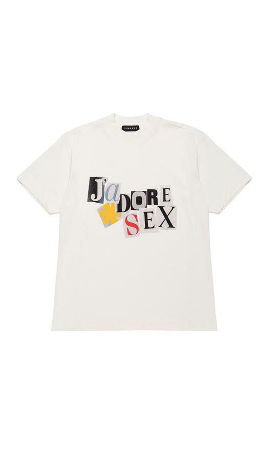 J'ADORE SEX CREME T-SHIRT