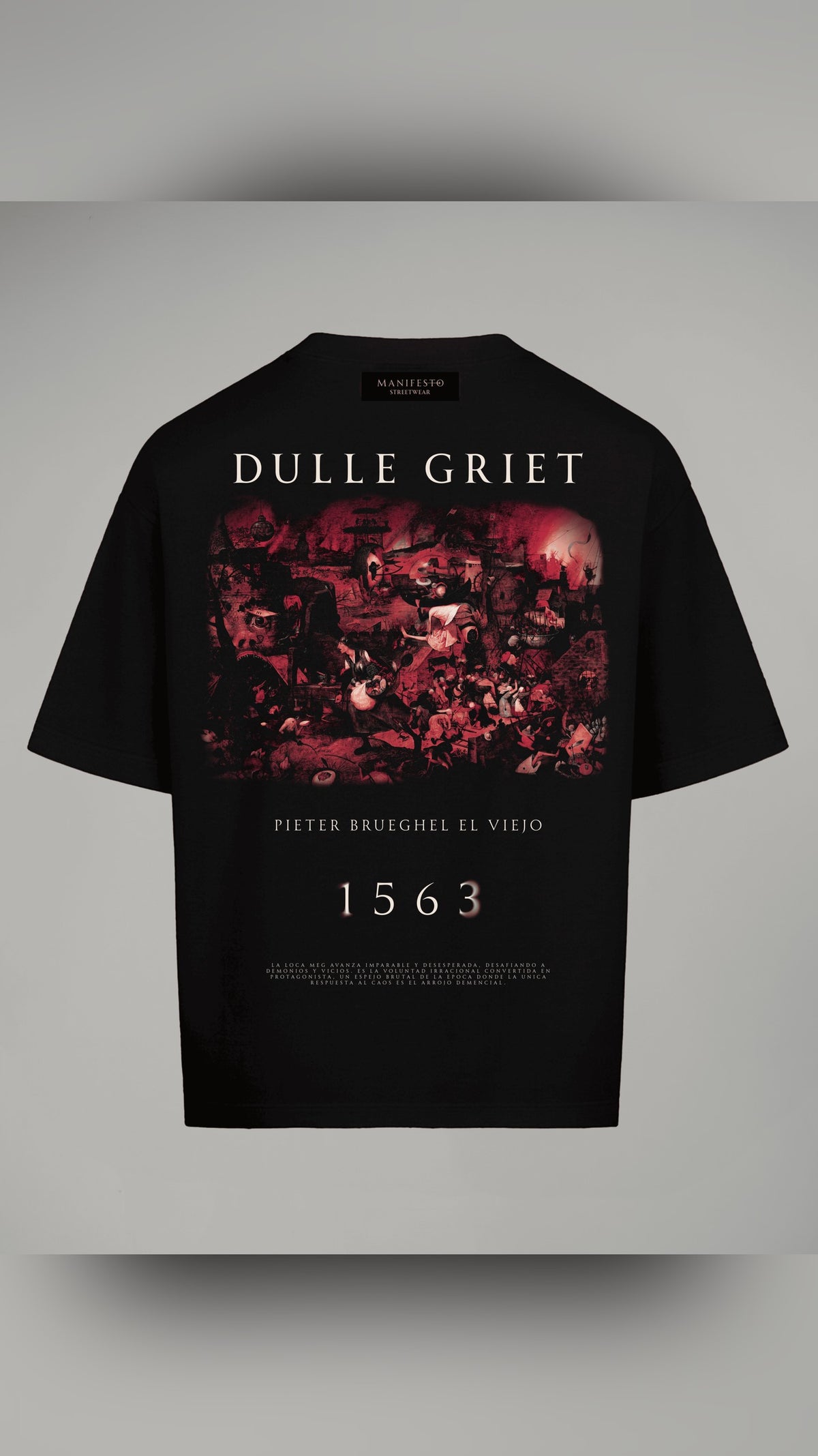 CAMISETA OVERSIZE DULLET GRIET
