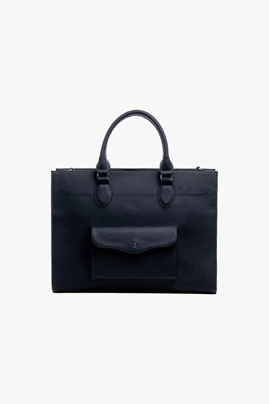 BLACK TOTE BAG