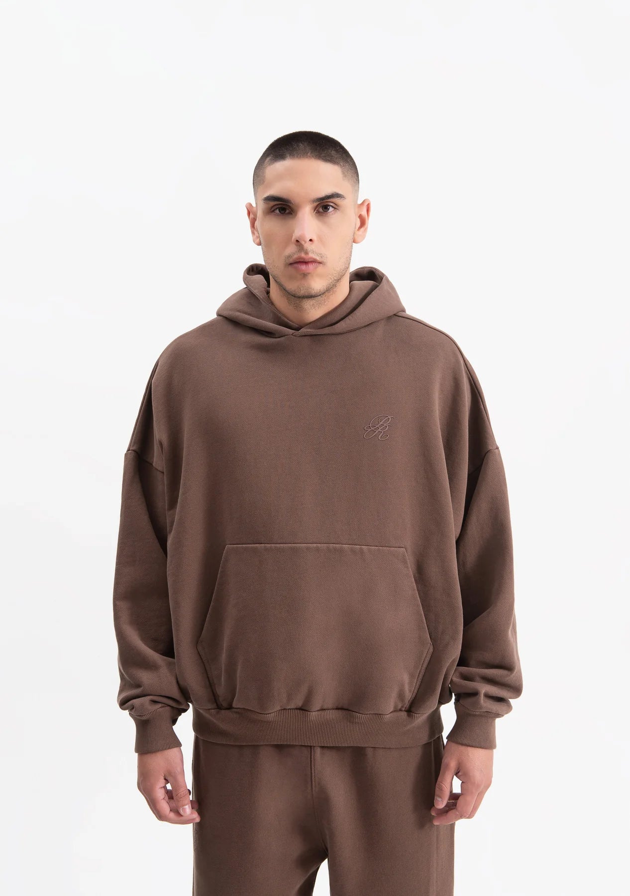 KNOCKOUT BROWN HOODIE