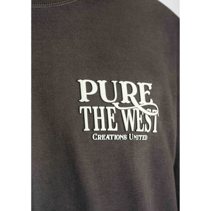 Before The West long sleeve black t-shirt