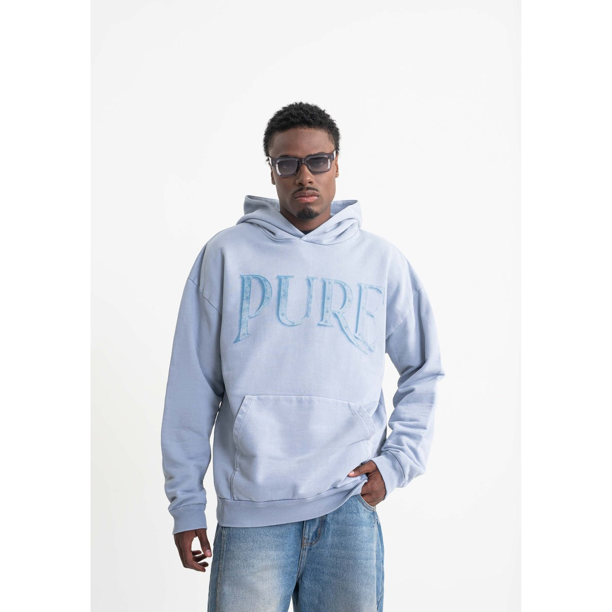 Rustic wash hoodie