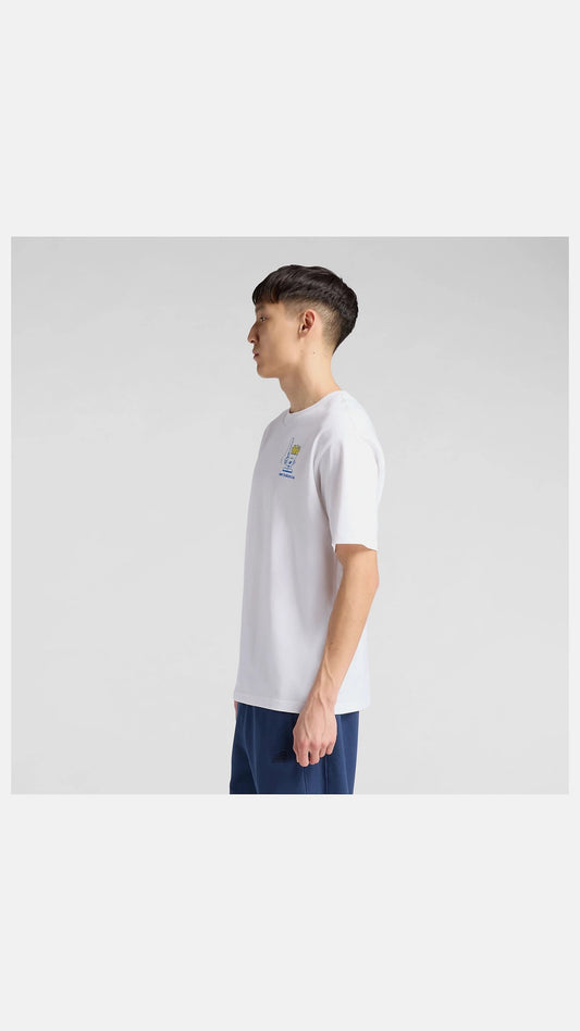 Men's Fish And Chips T-shirt White