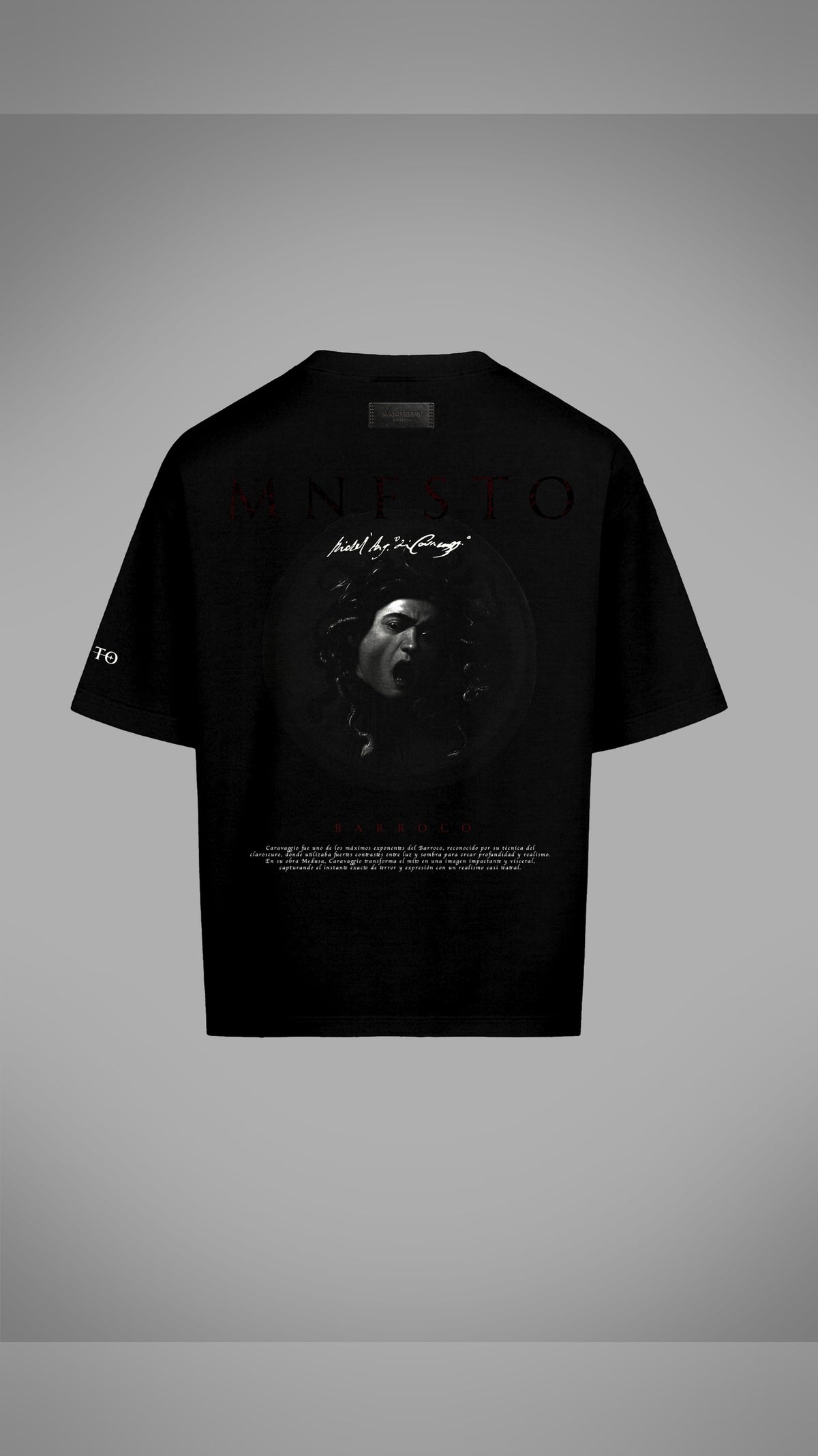 CAMISETA SEMIOVERSIZE MEDUSA