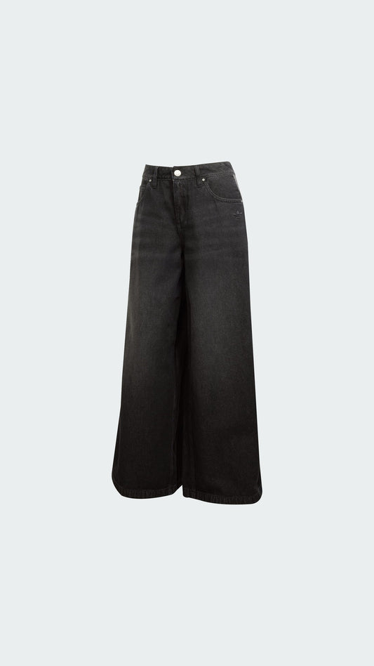 JV7453 DENIM WIDE PANT NEGRO