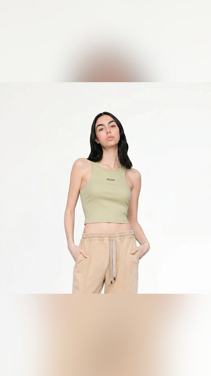 D TANK TOP OLIVE