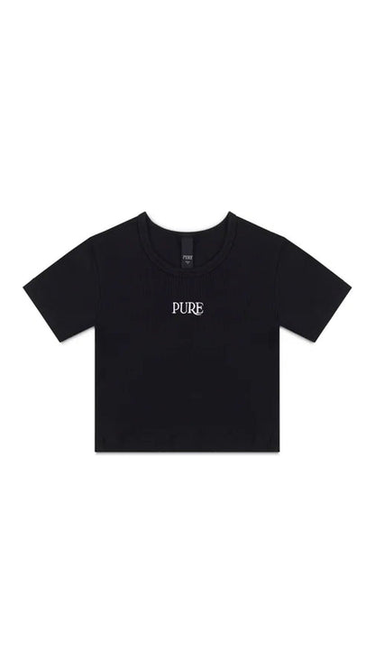 AUREA BLACK CROP TOP