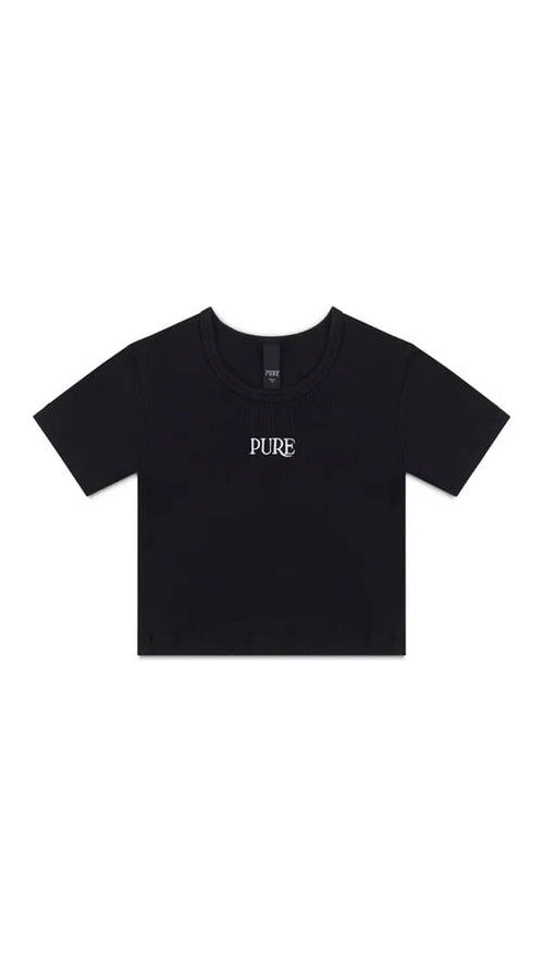 AUREA BLACK CROP TOP