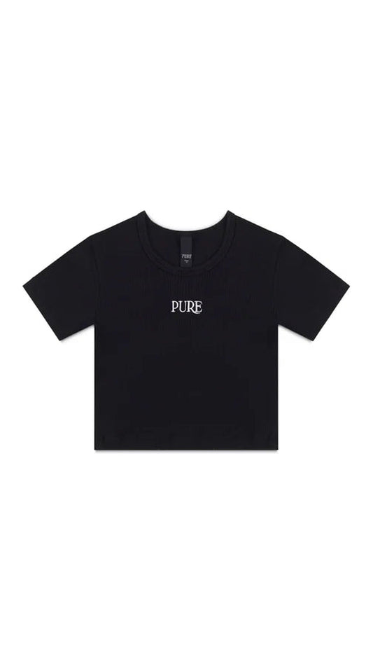 AUREA BLACK CROP TOP