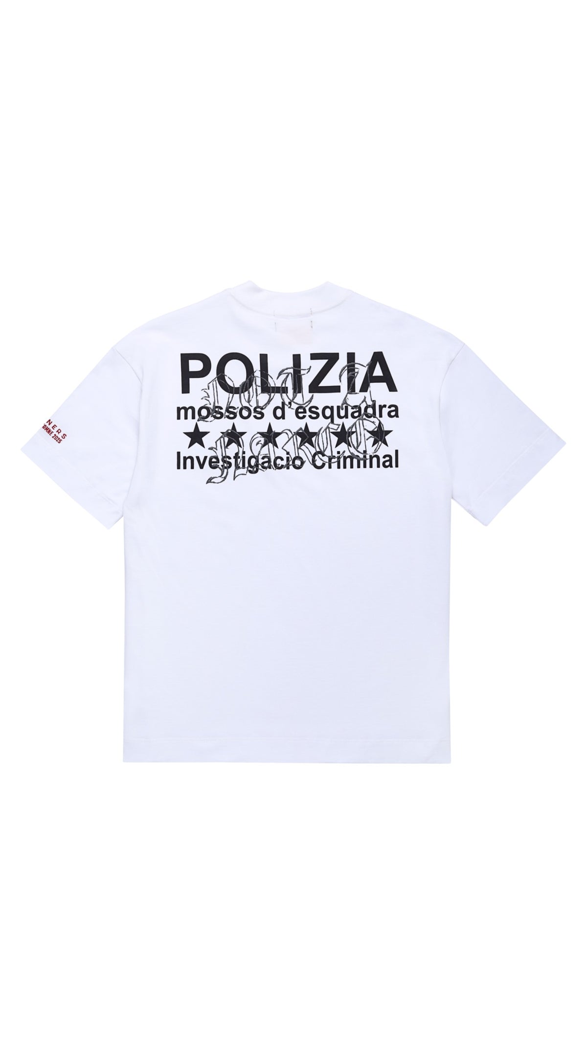 POLIZIA WHITE T-SHIRT