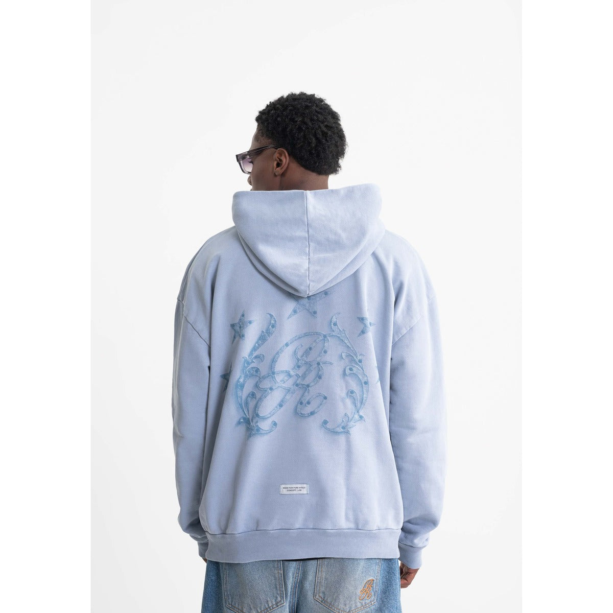 Rustic wash hoodie
