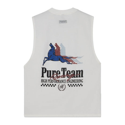 Overdrive Ivory Tank Top