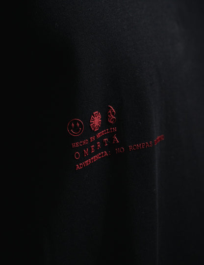 T-SHIRT NEGRO J BALVIN