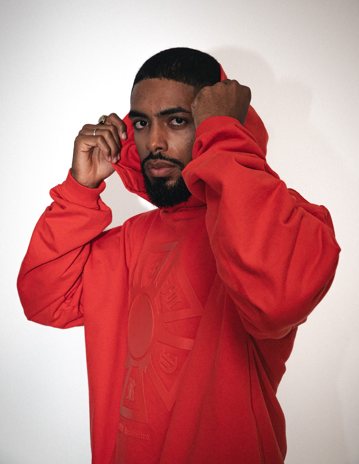 HOODIE ROJO J BALVIN