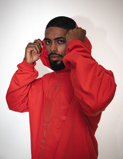 HOODIE ROJO J BALVIN