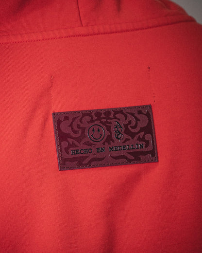 HOODIE ROJO J BALVIN