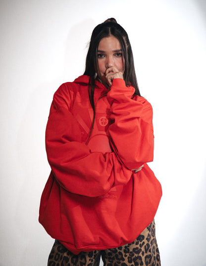 HOODIE ROJO J BALVIN