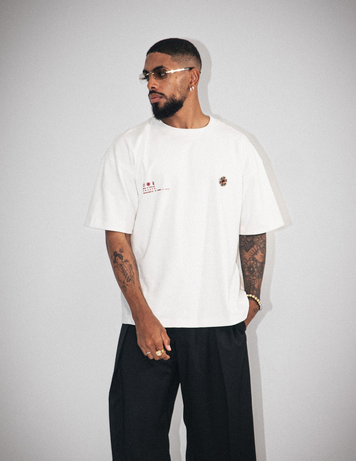 T-SHIRT BLANCO J BALVIN