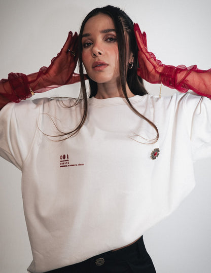 T-SHIRT BLANCO J BALVIN