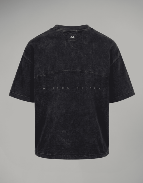 CAMISETA BOXYOVERSIZE ACID MIRROR OF SINS