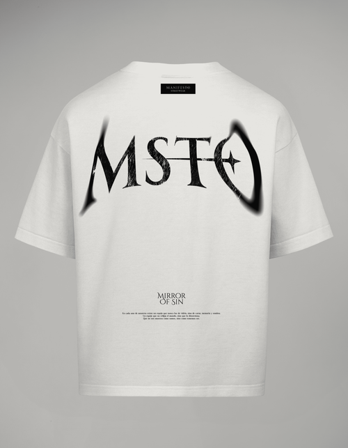 CAMISETA OVERSIZE BÁSICA MOF CRUDA