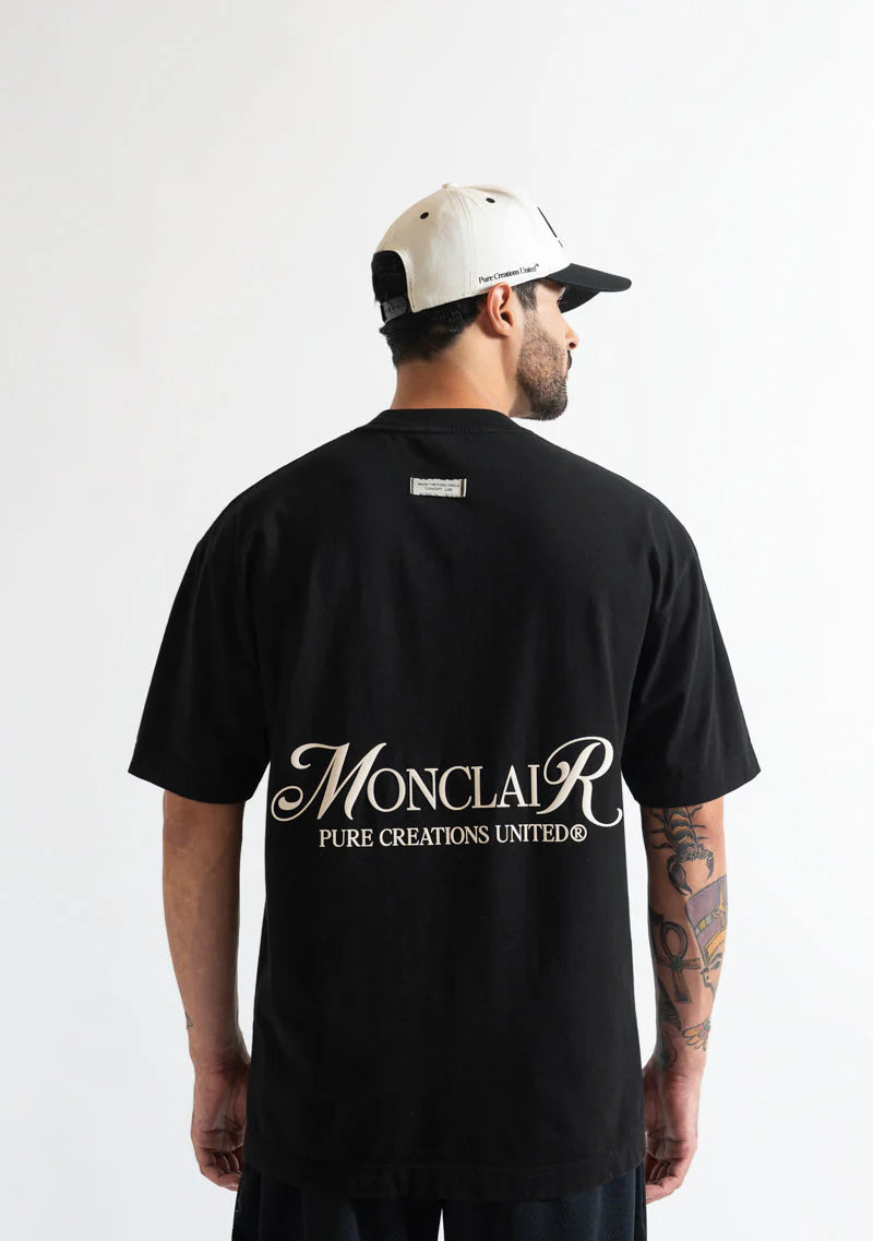 MONCLAIR BLACK T-SHIRT