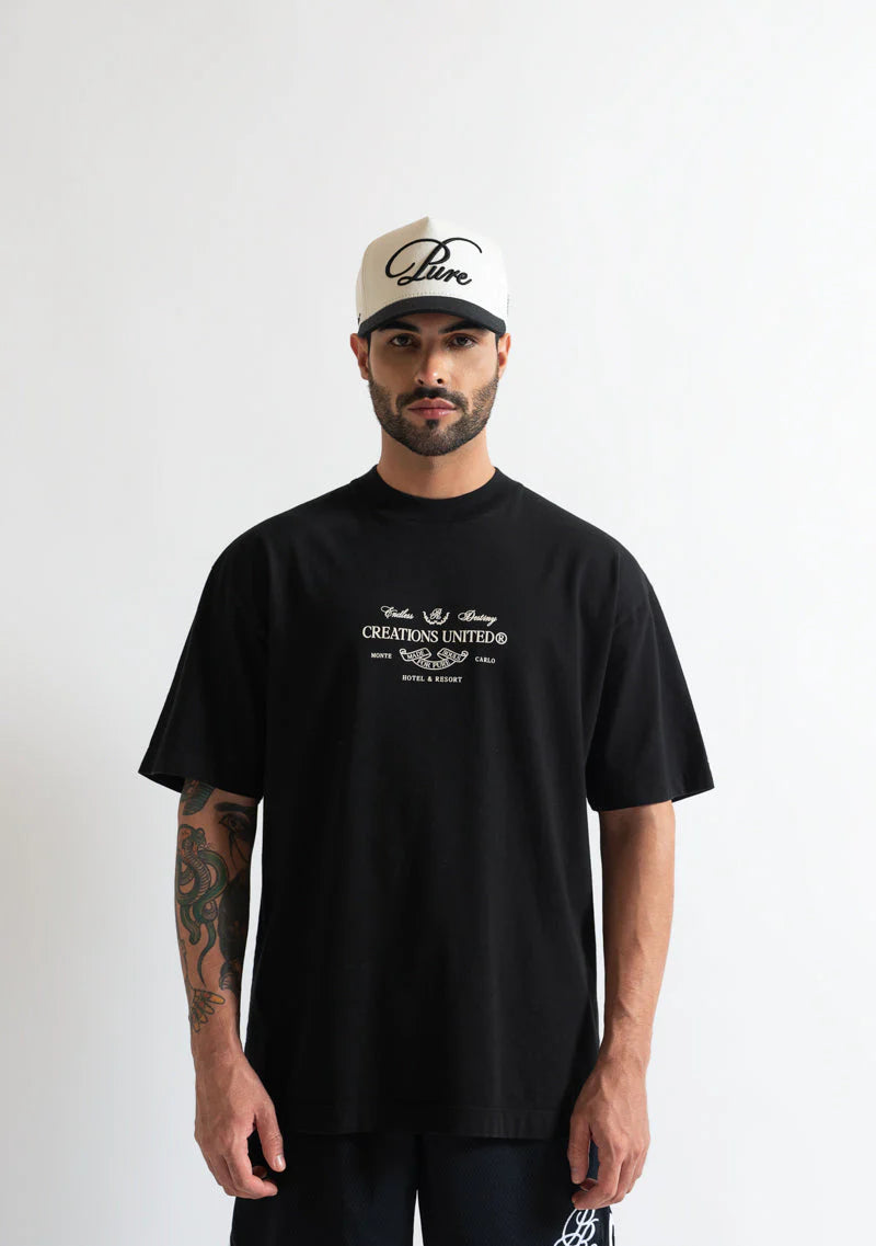 MONCLAIR BLACK T-SHIRT