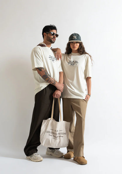 MONCLAIR CREAM T-SHIRT