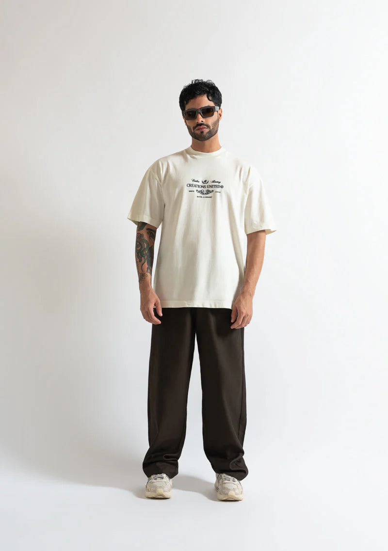 MONCLAIR CREAM T-SHIRT