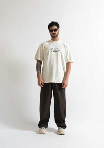 MONCLAIR CREAM T-SHIRT