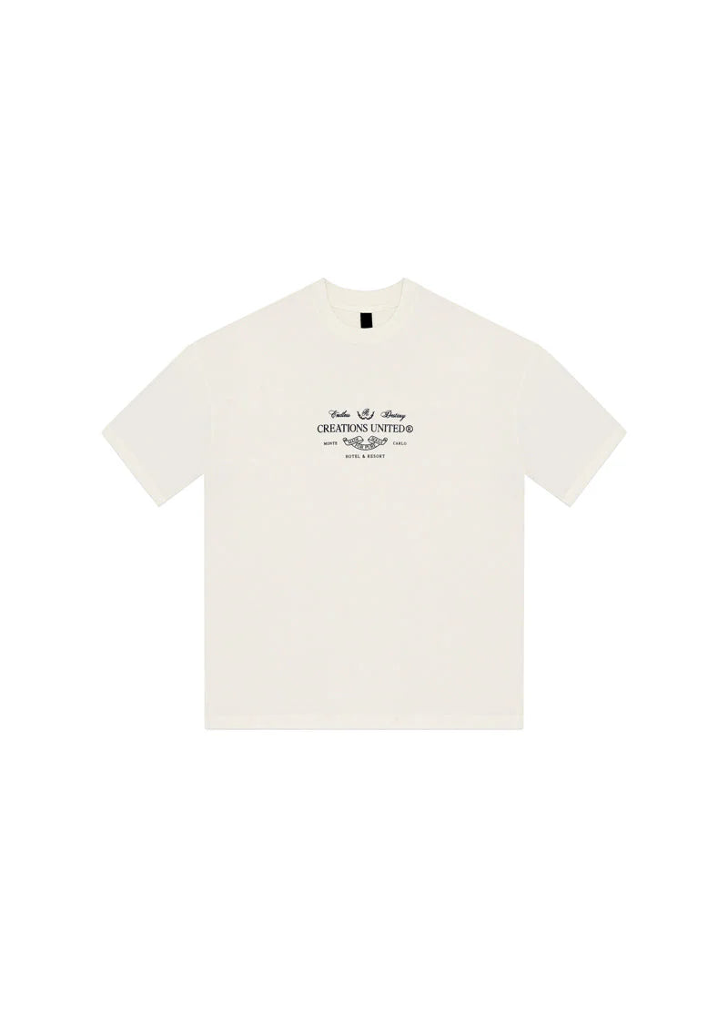 MONCLAIR CREAM T-SHIRT