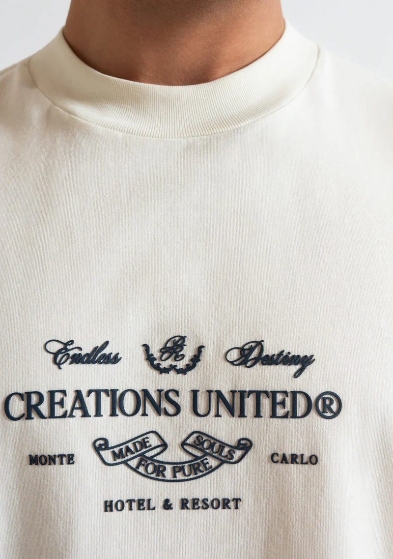MONCLAIR CREAM T-SHIRT