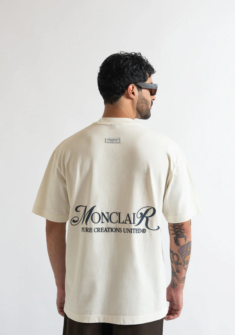MONCLAIR CREAM T-SHIRT