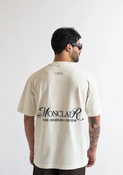 MONCLAIR CREAM T-SHIRT