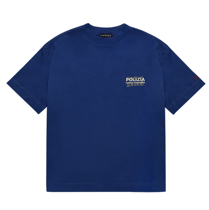 POLIZIA BLUE T-SHIRT