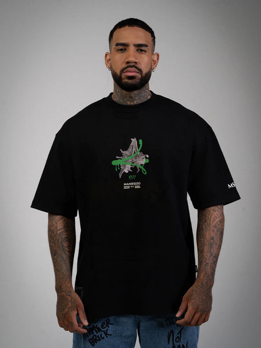CAMISETA OVERSIZE VUELO DE BRUJAS